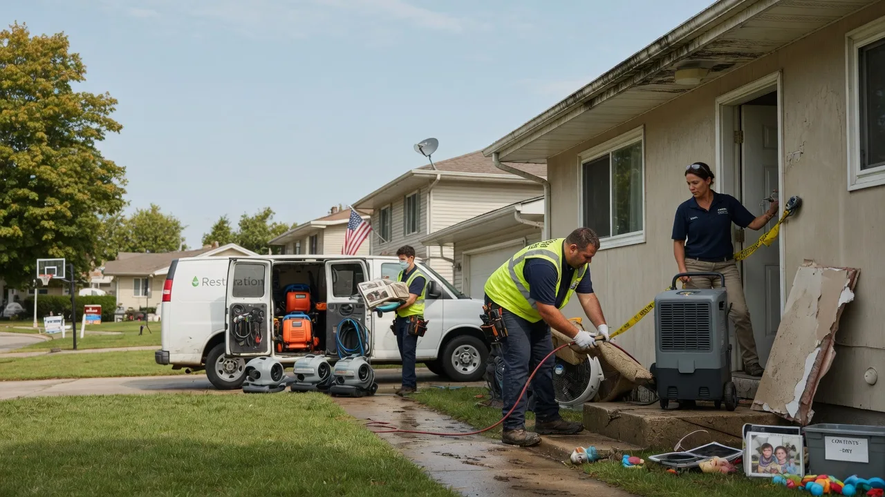 Water Damage Restoration in Cheshire, OH near me